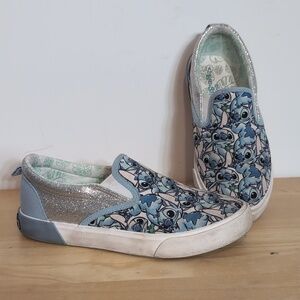 Disney Lilo And Stitch Graphic Slip On Sneakers Shoes